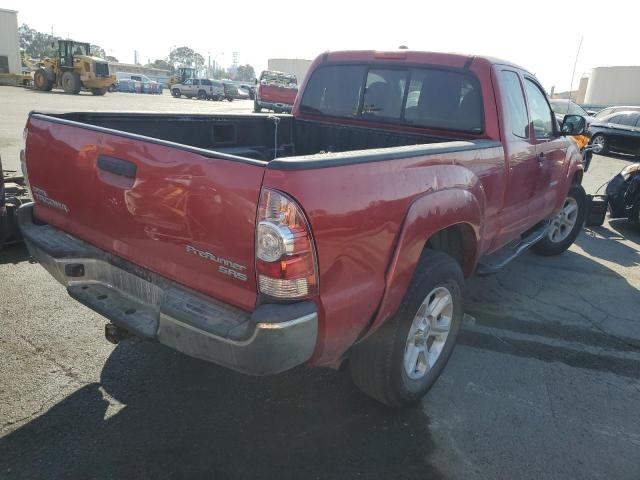 5TETX4GN0AZ729859 - 2010 TOYOTA TACOMA PRERUNNER ACCESS CAB RED photo 3