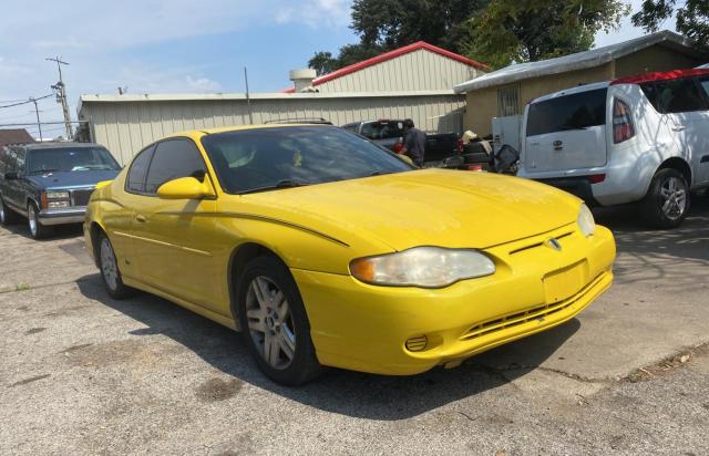 2G1WW12E539280833 - 2003 CHEVROLET MONTE CARL LS YELLOW photo 1