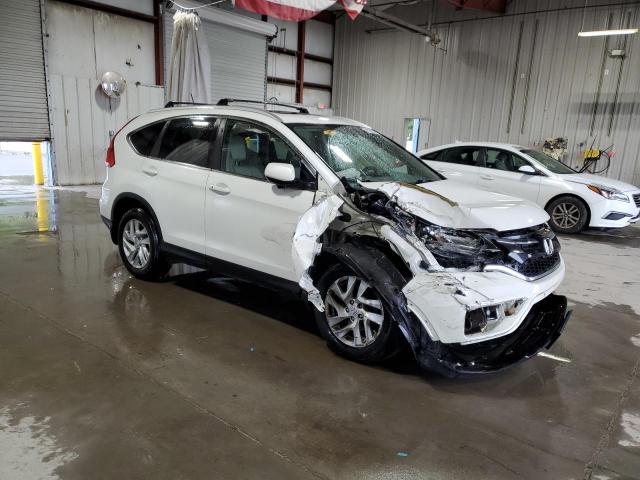 5J6RM4H7XFL093504 - 2015 HONDA CR-V EXL WHITE photo 4