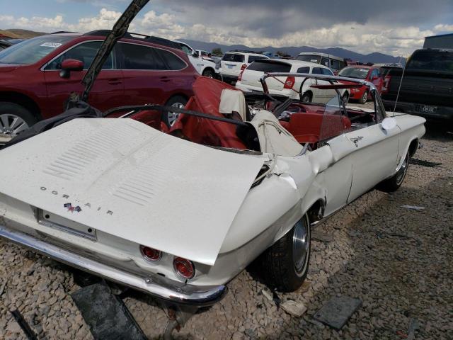 40967W196012 - 1964 CHEVROLET CORVAIR WHITE photo 3