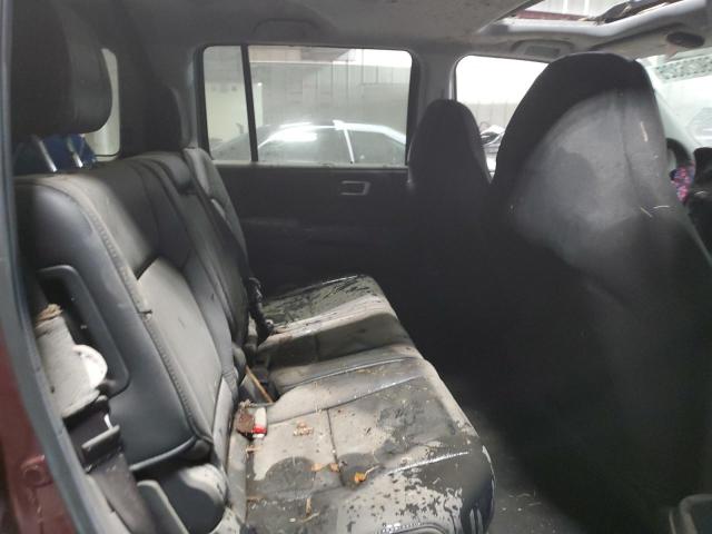 5FNYF4H5XDB016528 - 2013 HONDA PILOT EXL PURPLE photo 11