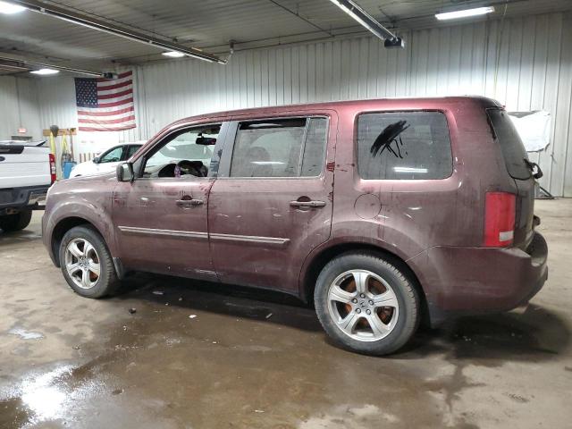 5FNYF4H5XDB016528 - 2013 HONDA PILOT EXL PURPLE photo 2