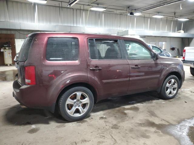 5FNYF4H5XDB016528 - 2013 HONDA PILOT EXL PURPLE photo 3