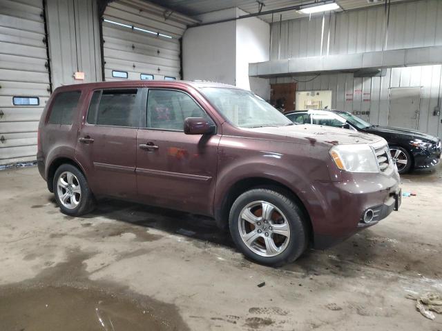 5FNYF4H5XDB016528 - 2013 HONDA PILOT EXL PURPLE photo 4