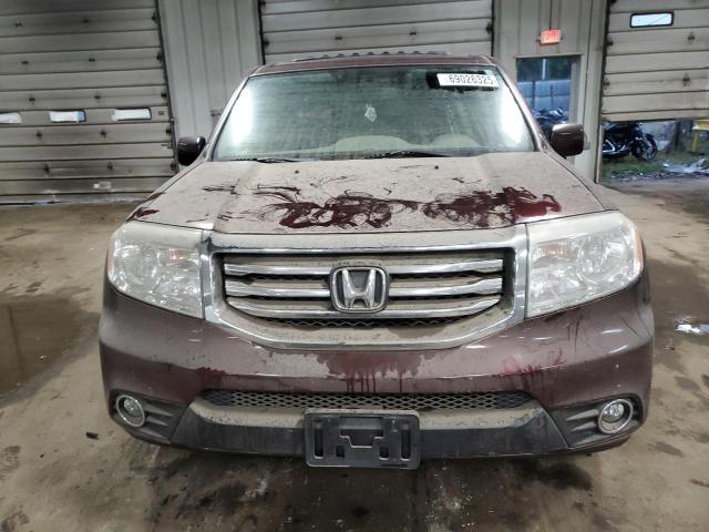 5FNYF4H5XDB016528 - 2013 HONDA PILOT EXL PURPLE photo 5