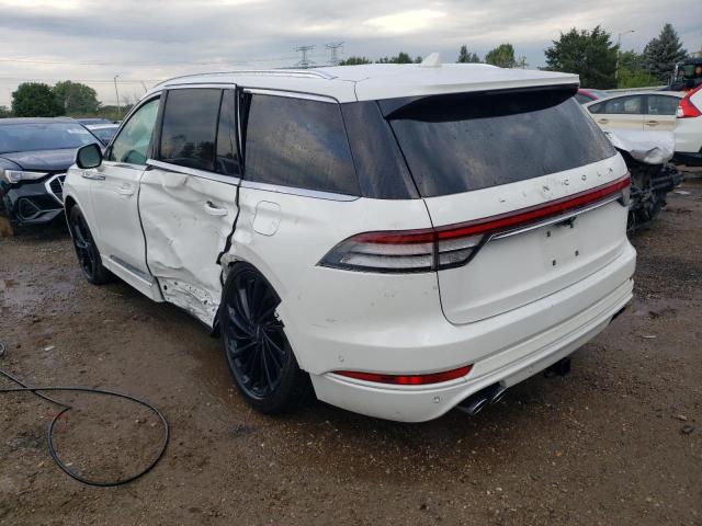 5LM5J7XC4MGL06135 - 2021 LINCOLN AVIATOR RESERVE WHITE photo 2