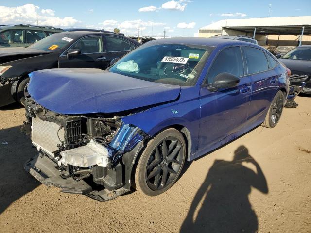 2HGFE2F55PH526299 - 2023 HONDA CIVIC SPORT 蓝色 照片 1
