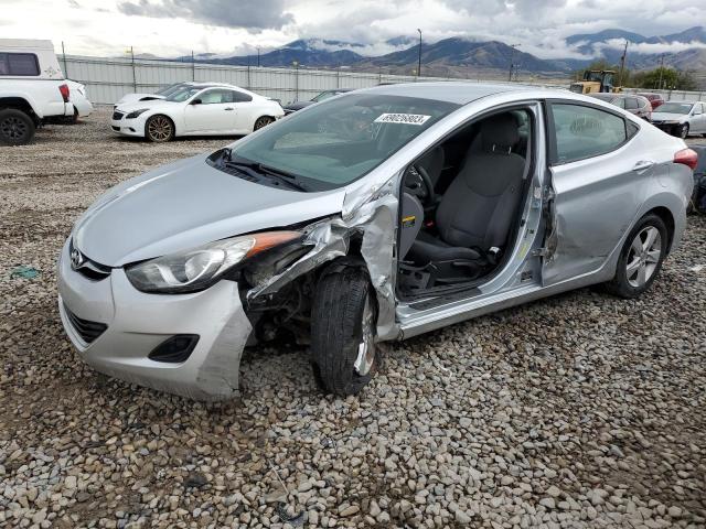 5NPDH4AE9DH294082 - 2013 HYUNDAI ELANTRA GLS SILVER photo 1