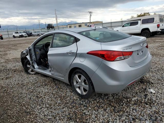 5NPDH4AE9DH294082 - 2013 HYUNDAI ELANTRA GLS SILVER photo 2