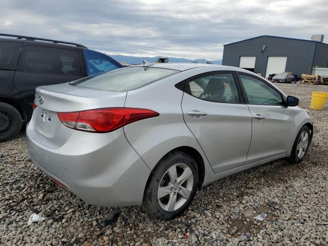 5NPDH4AE9DH294082 - 2013 HYUNDAI ELANTRA GLS SILVER photo 3