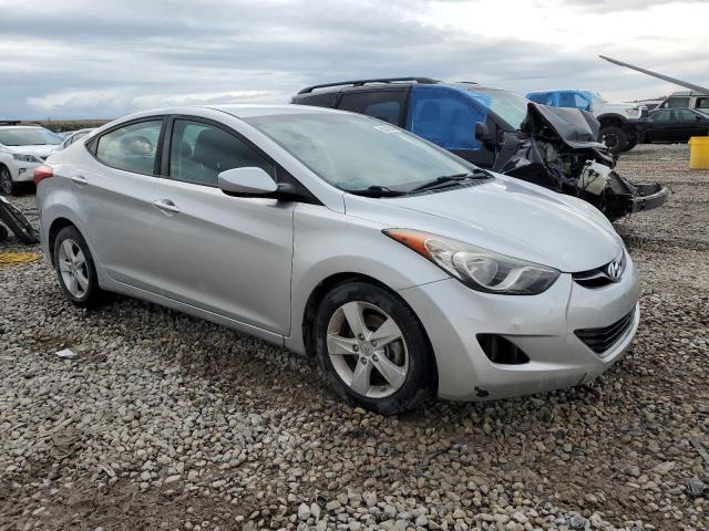 5NPDH4AE9DH294082 - 2013 HYUNDAI ELANTRA GLS SILVER photo 4