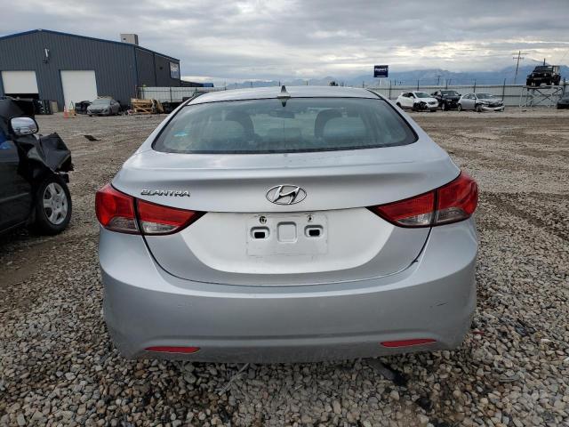 5NPDH4AE9DH294082 - 2013 HYUNDAI ELANTRA GLS SILVER photo 6