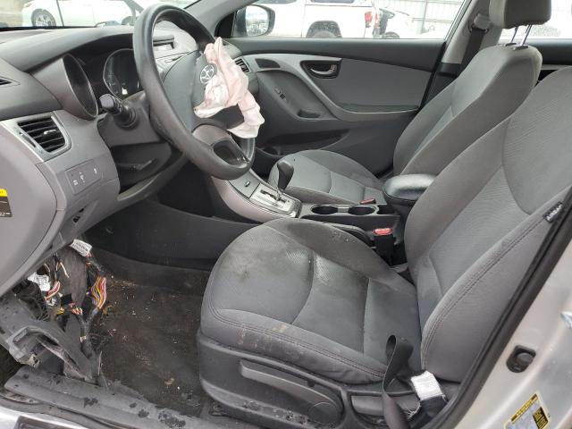 5NPDH4AE9DH294082 - 2013 HYUNDAI ELANTRA GLS SILVER photo 7