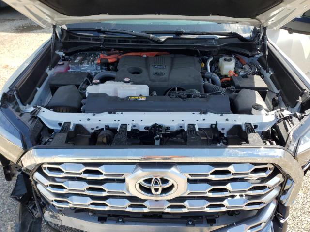 5TFMC5DB4SX098669 - 2025 TOYOTA TUNDRA CREWMAX PLATINUM Білий фото 11