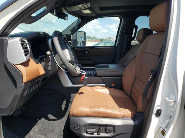 5TFMC5DB4SX098669 - 2025 TOYOTA TUNDRA CREWMAX PLATINUM Білий фото 7