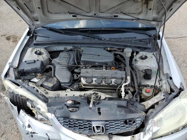 1HGEM22185L080327 - 2005 HONDA CIVIC DX VP Gümüş foto 11