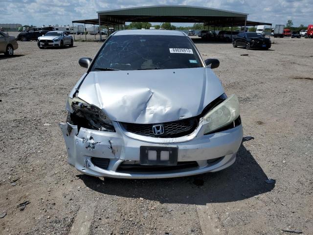 1HGEM22185L080327 - 2005 HONDA CIVIC DX VP Gümüş foto 5