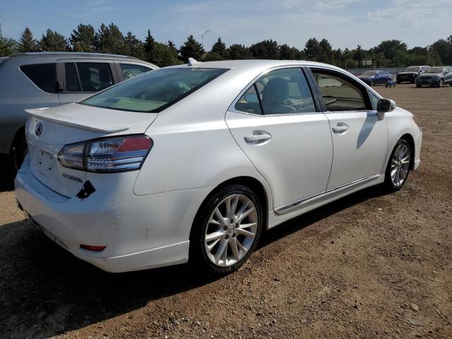 JTHBB1BA0A2009526 - 2010 LEXUS HS 250H WHITE photo 3