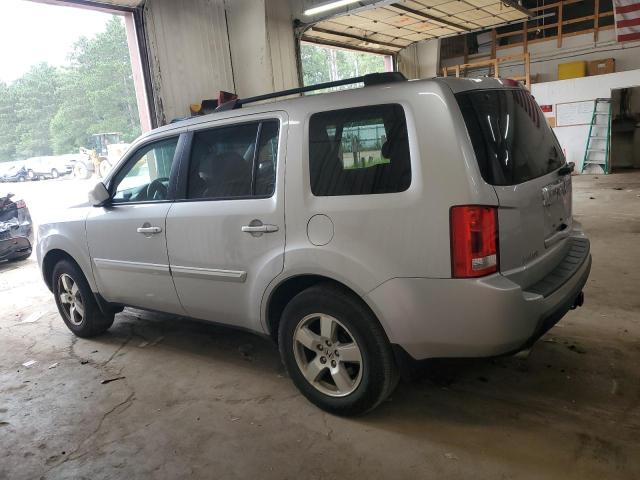 5FNYF4H58BB072142 - 2011 HONDA PILOT EXL SILVER photo 2