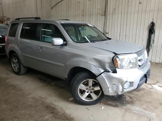 5FNYF4H58BB072142 - 2011 HONDA PILOT EXL SILVER photo 4