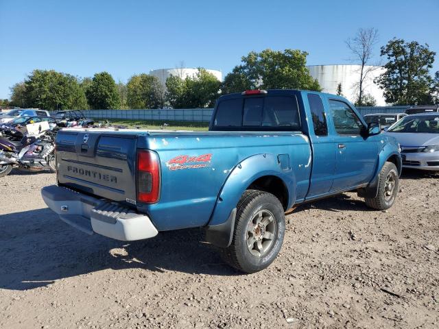1N6ED26Y93C455125 - 2003 NISSAN FRONTIER KING CAB XE BLUE photo 3