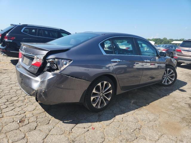 1HGCR2F55FA036420 - 2015 HONDA ACCORD SPORT GRAY photo 3