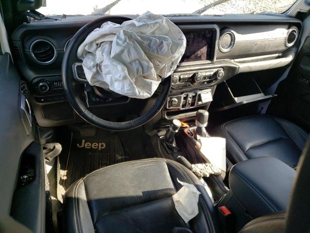 1C4JJXP69NW274709 - 2022 JEEP WRANGLER U SAHARA 4XE WHITE photo 8