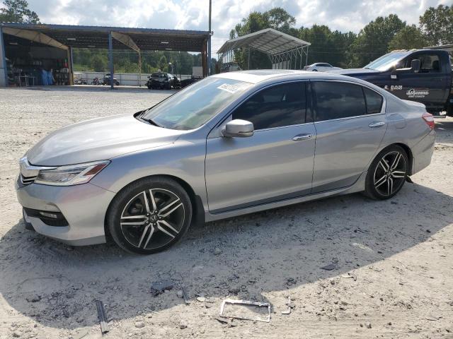 1HGCR3F99GA028203 - 2016 HONDA ACCORD TOURING SILVER photo 1