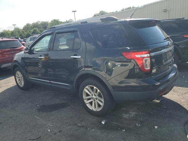 1FM5K8D84EGB99319 - 2014 FORD EXPLORER XLT BLACK photo 2
