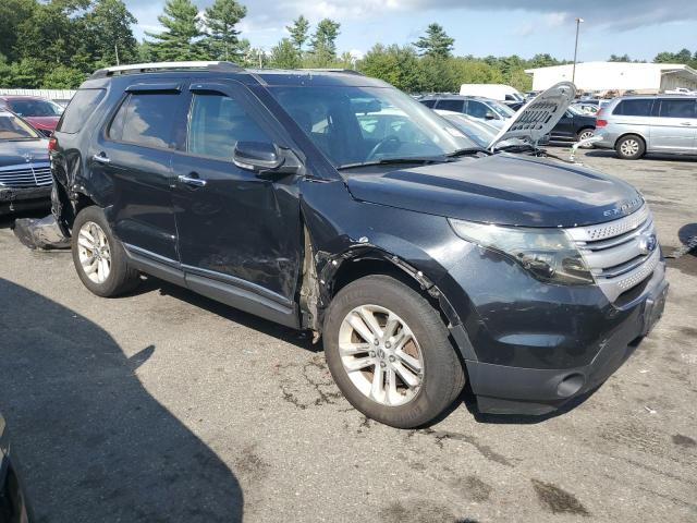 1FM5K8D84EGB99319 - 2014 FORD EXPLORER XLT BLACK photo 4