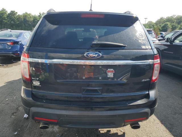 1FM5K8D84EGB99319 - 2014 FORD EXPLORER XLT BLACK photo 6