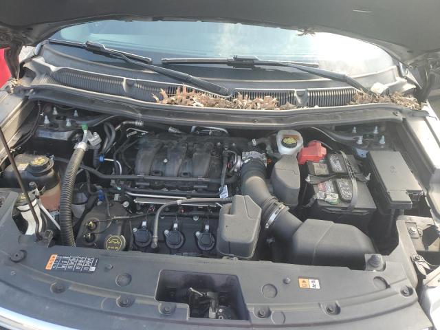 1FM5K8D80JGC11508 - 2018 FORD EXPLORER XLT Szary zdjęcie 12