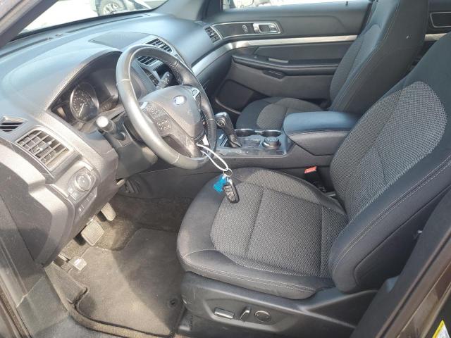 1FM5K8D80JGC11508 - 2018 FORD EXPLORER XLT Szary zdjęcie 7
