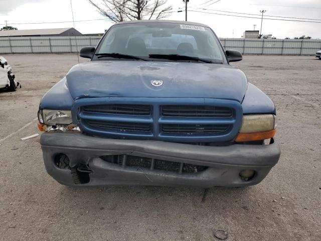 1D7HL12X33S155361 - 2003 DODGE DAKOTA SXT BLUE photo 5