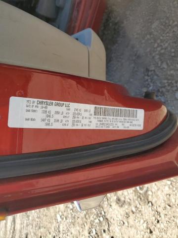2A4RR5D19AR162353 - 2010 CHRYSLER TOWN & COU TOURING 红色 照片 12