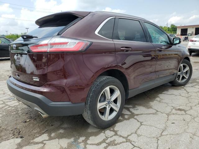 2FMPK3J9XKBC70678 - 2019 FORD EDGE SEL Бордовий фото 3