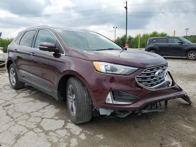 2FMPK3J9XKBC70678 - 2019 FORD EDGE SEL Бордовий фото 4