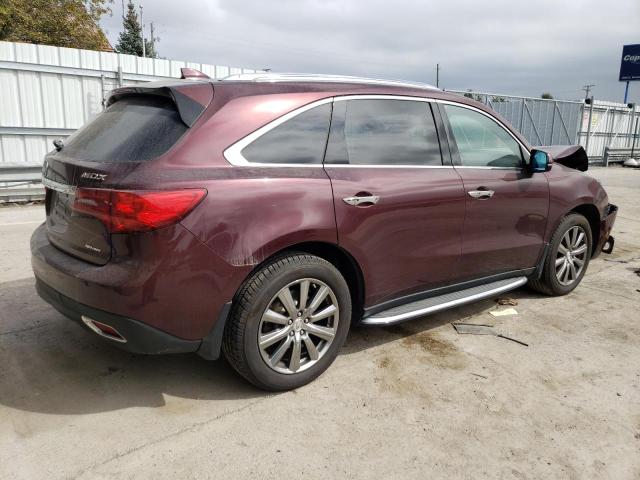 5FRYD4H47GB016888 - 2016 ACURA MDX TECHNOLOGY BURGUNDY photo 3