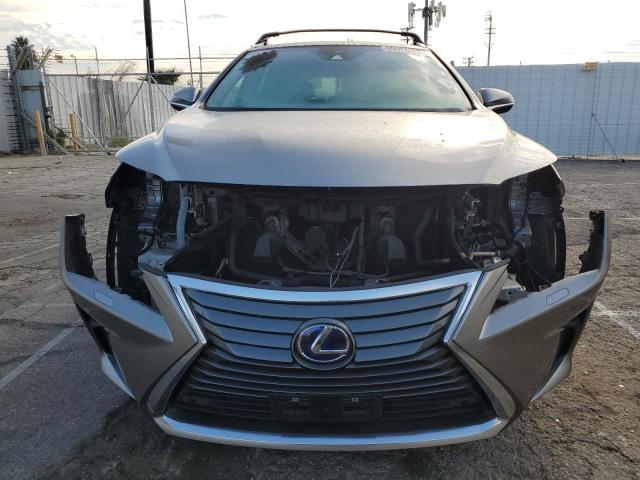 2T2BGMCA9HC009535 - 2017 LEXUS RX 450H BASE GOLD photo 5