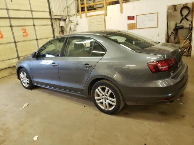 3VW2B7AJ2JM250323 - 2018 VOLKSWAGEN JETTA S GRAY photo 2