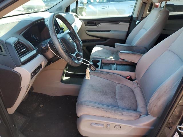 5FNRL6H52LB007491 - 2020 HONDA ODYSSEY EX GRAY photo 7