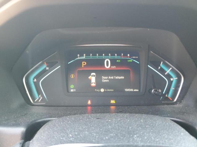 5FNRL6H52LB007491 - 2020 HONDA ODYSSEY EX GRAY photo 9