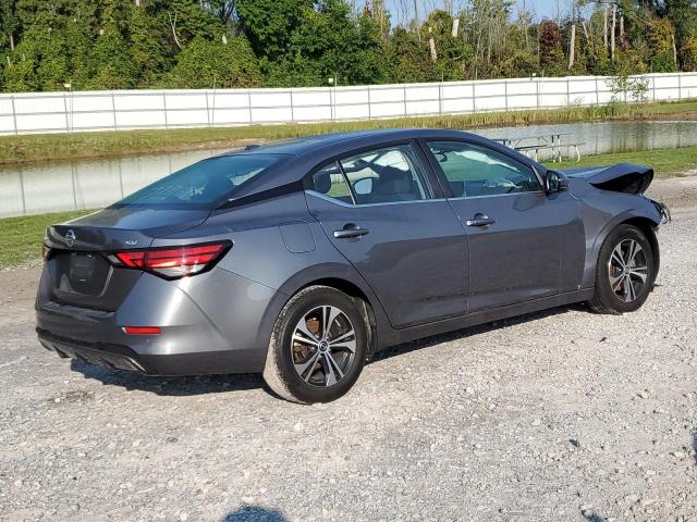 3N1AB8CV5LY232093 - 2020 NISSAN SENTRA SV GRAY photo 3