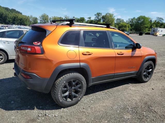 1C4PJMBS4FW575595 - 2015 JEEP CHEROKEE TRAILHAWK ORANGE photo 3
