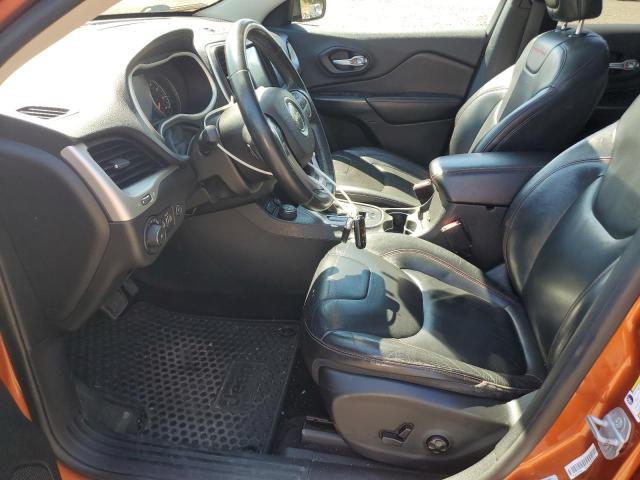 1C4PJMBS4FW575595 - 2015 JEEP CHEROKEE TRAILHAWK ORANGE photo 7