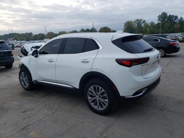 LRBAZLR47ND161915 - 2022 BUICK ENVISION PREFERRED WHITE photo 2