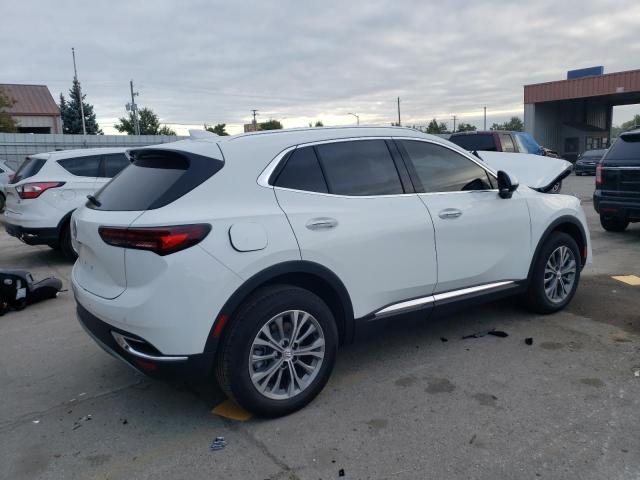 LRBAZLR47ND161915 - 2022 BUICK ENVISION PREFERRED WHITE photo 3