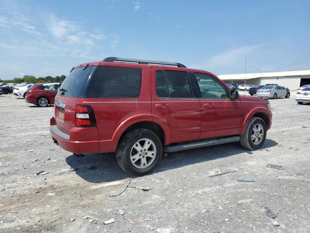 1FMEU6DE4AUA05596 - 2010 FORD EXPLORER XLT RED photo 3