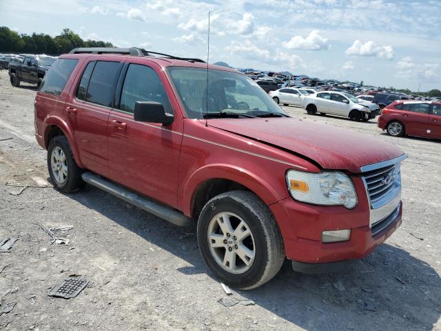 1FMEU6DE4AUA05596 - 2010 FORD EXPLORER XLT RED photo 4