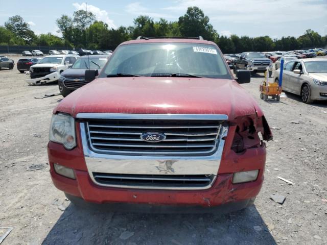 1FMEU6DE4AUA05596 - 2010 FORD EXPLORER XLT RED photo 5
